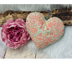 ADVENTSKALENDER 2. Dezember - Stickdatei - ITH Herz Rosen